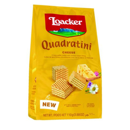 Quadratini Cheese Wafer - Loacker