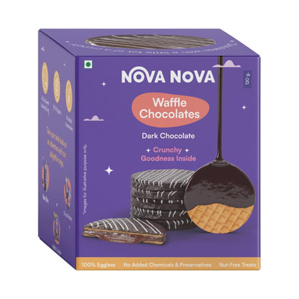 Waffle Chocolate Dark - Nova