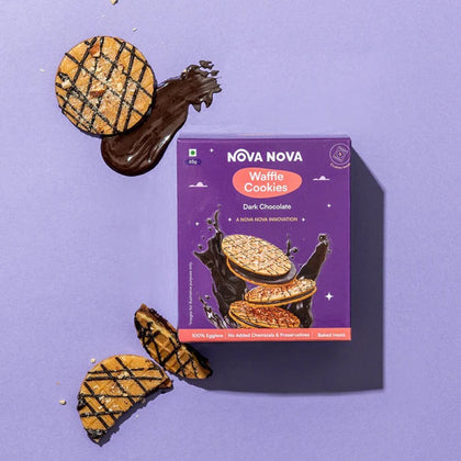 Waffle Cookies Dark Chocolate - Nova